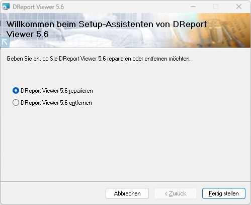 report_1 Installation DReport Viewer zum Drucken