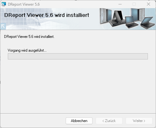 report_12 Installation DReport Viewer zum Drucken