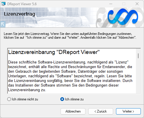 report_3 Installation DReport Viewer zum Drucken