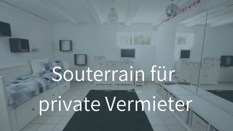 Souterrainwohnung