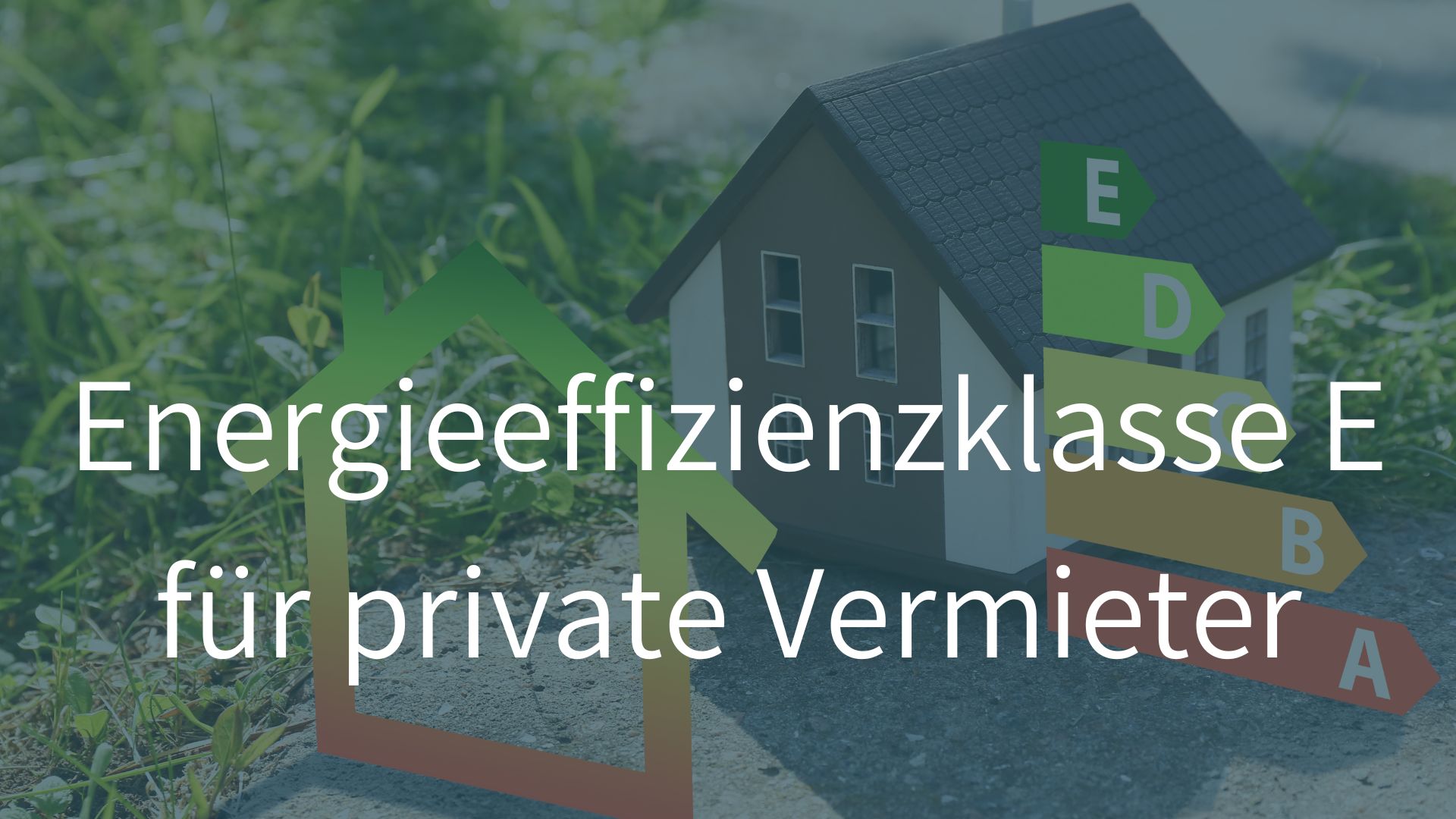 Haus mit Energieeffizienzklasse E